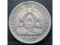 HONDURAS - 50 tsentavo 1937-argint