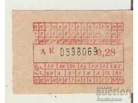 Sofia bilet de transport public 28 de cenți