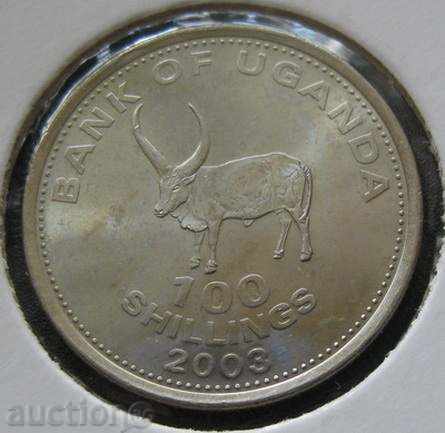 UGANDA - 100 shillings 2003