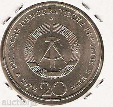 20 marks 1972 Jubilee GDR with price 14.99 BGN | € 7.66 20 marks 1972 Jubilee GDR with price 14.99 BGN | € 7.66