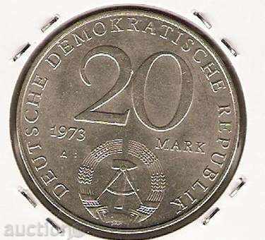 20 σήματα 1973 επέτειο GDR με τιμή € 7.98 | 15.61 BGN