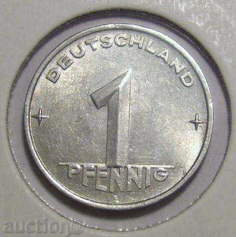 Γερμανία DDR 1 pfennig 1952 A