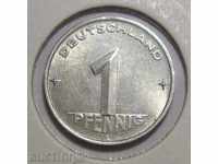 Germania DDR 1 pfennig 1952 A