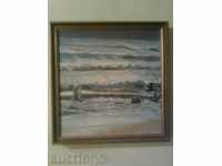 Picture - Sea - oil on canvas - Hrista Panteva
