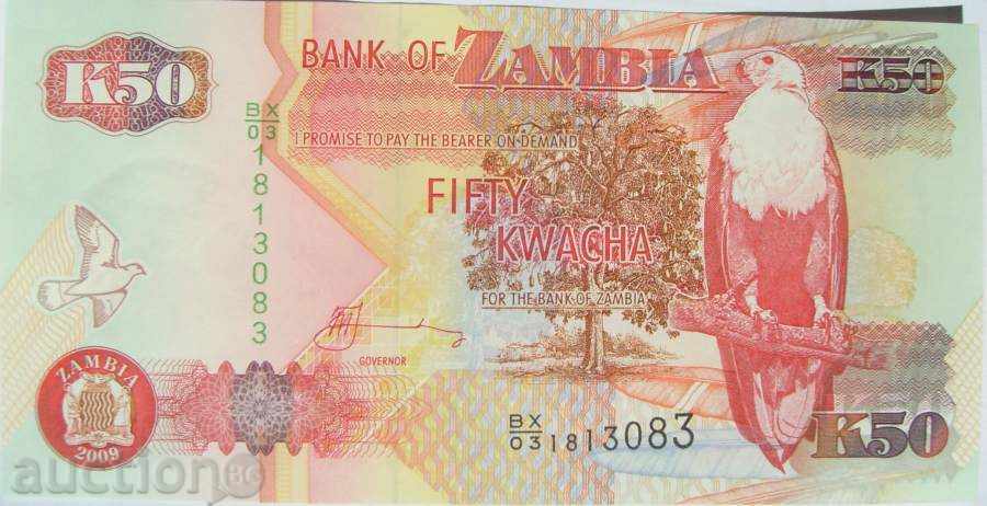 2009-50 kwacha / kwacha / - Zambia