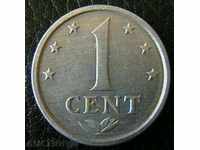 1 cent 1985, Antilele Olandeze