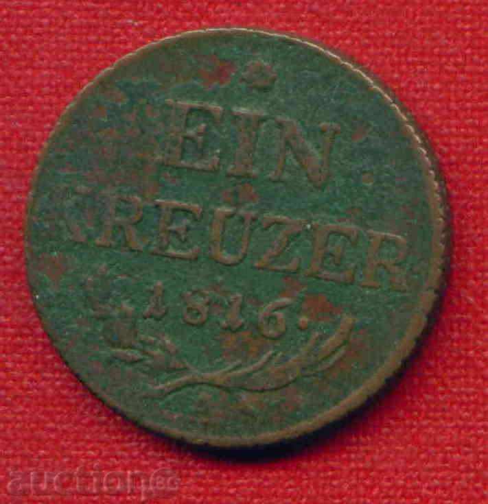 AUSTRIA - 1816 A - 20 KREUZER / C 1721 with price 4.00 BGN | € 2.05 AUSTRIA - 1816 A - 20 KREUZER / C 1721 with price 4.00 BGN | € 2.05