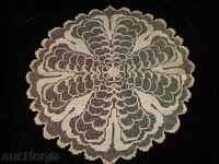 Magnificent openwork hook cover. For a table of -70 cm.