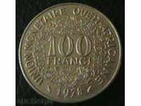 100 франка 1978, Западно Африкански Щати