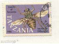 Kleymovana σήμα εντόμων - Fly Τσε - Τσε το 1986 στην Τανζανία