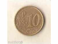 Austria 10 cenți 2002