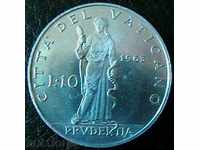 10 λίρες το 1963, το Βατικανό