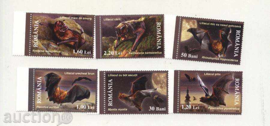 Чисти марки Прилепи  2006 от Румъния