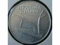 10 λίρες το 1951, η Ιταλία