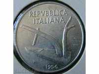 10 liras 1956, Italia