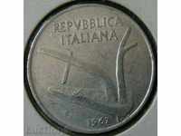 10 liras 1967, Italia