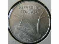 10 liras 1968, Italia