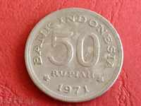 INDONESIA 50 ROIPS 1971