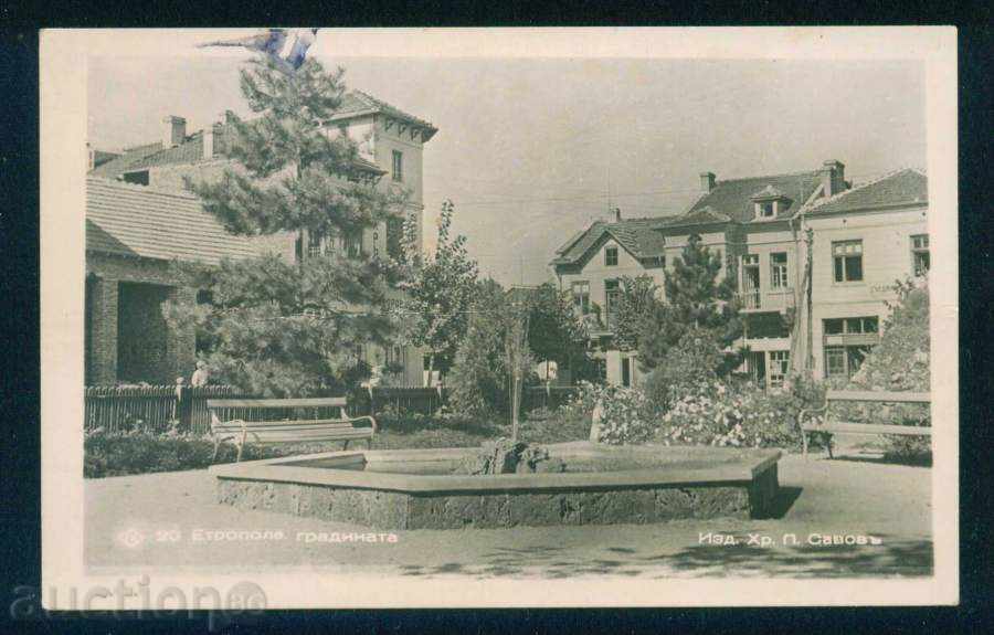 Auction ETHROPOLE card - THE GARDEN / A7275 Auction ETHROPOLE card - THE GARDEN / A7275