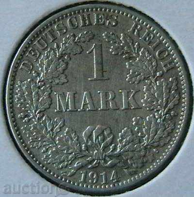 1 марка 1914 А, Германия-Империя