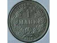 1 mark 1914 A Germany-Empire