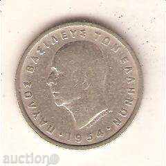 Greece 2 dramas 1954 with price 0.90 BGN | € 0.46