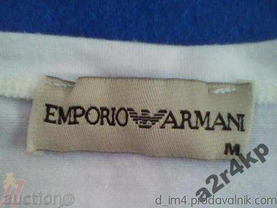 White long sleeve shirt Emporio & Armani №M with price 17.00 BGN | € 8.69 White long sleeve shirt Emporio & Armani №M with price 17.00 BGN | € 8.69