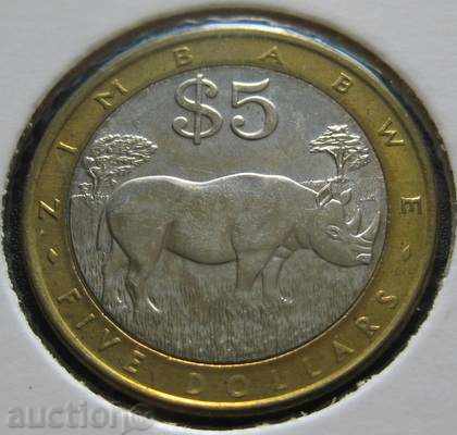 ZIMBABWE - $ 2001 de 5