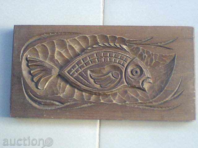 Wooden panel - fish with price 28.00 BGN | € 14.32 Wooden panel - fish with price 28.00 BGN | € 14.32