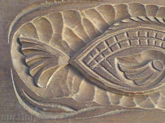 Auction Wooden panel - fish Auction Wooden panel - fish