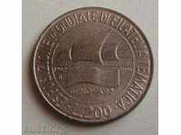 Ιταλία -200 λίρες το 1992