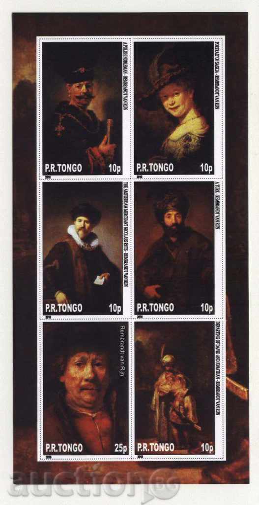 Чист блок Живопис Рембранд ван Рейн 2010 от Тонго