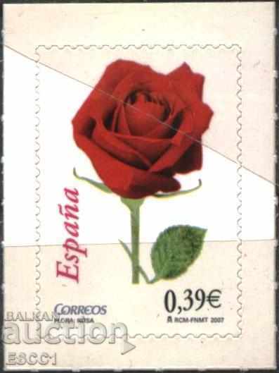 Чиста марка  Флора Цвете Роза 2007 от Испания