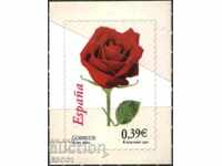 Чиста марка  Флора Цвете Роза 2007 от Испания