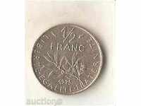 1/2 franc France 1975