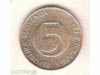 Словения  5  толара  1996 г.
