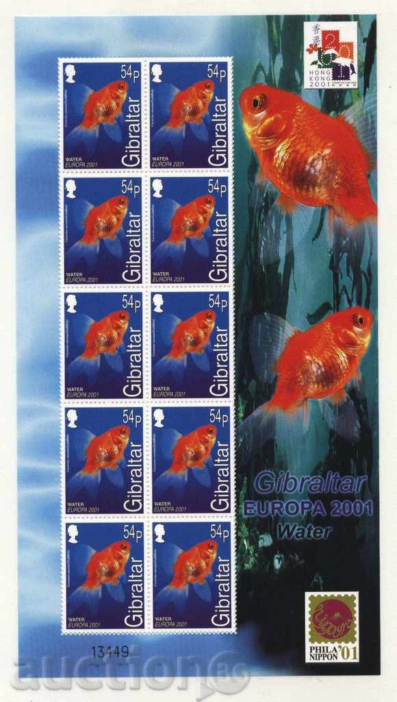 Auction  Pure Marks Europe SEPT 2001 from Gibraltar