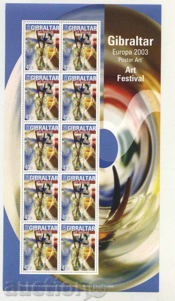 Auction Pure brands Europa CEPT 2003 from Gibraltar Auction Pure brands Europa CEPT 2003 from Gibraltar