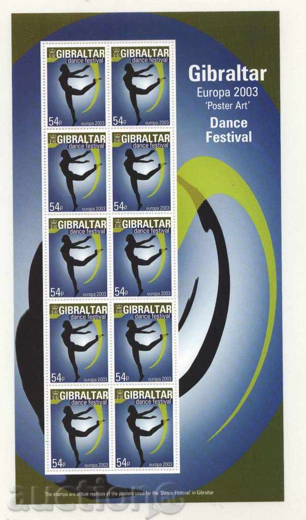 Delivery of Pure brands Europa CEPT 2003 from Gibraltar Delivery of Pure brands Europa CEPT 2003 from Gibraltar