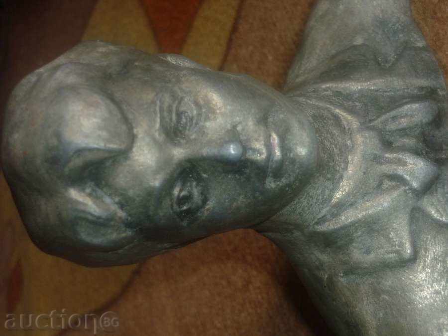 Аукцион Метален бюст - Сергей Есенин Аукцион Метален бюст - Сергей Есенин