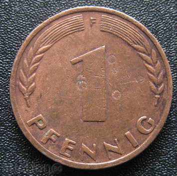 Γερμανία 1 Fenig 1972.
