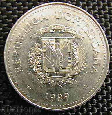 25 cent 1989, Dominican Republic with price 3.00 BGN | € 1.53 25 cent 1989, Dominican Republic with price 3.00 BGN | € 1.53