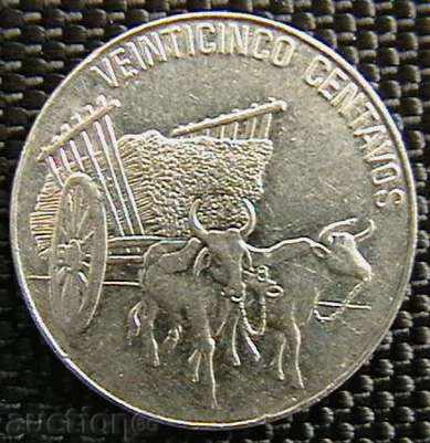 25 центаво 1989, Доминиканска република