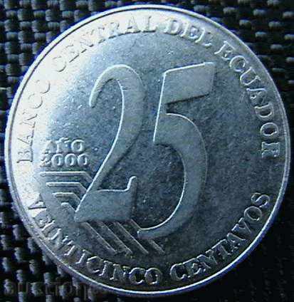 25 сентаво 2000, Еквадор