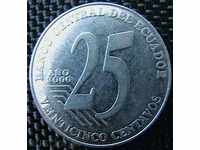 25 сентаво 2000, Еквадор