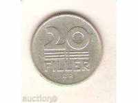 Hungary 20 fillets 1976