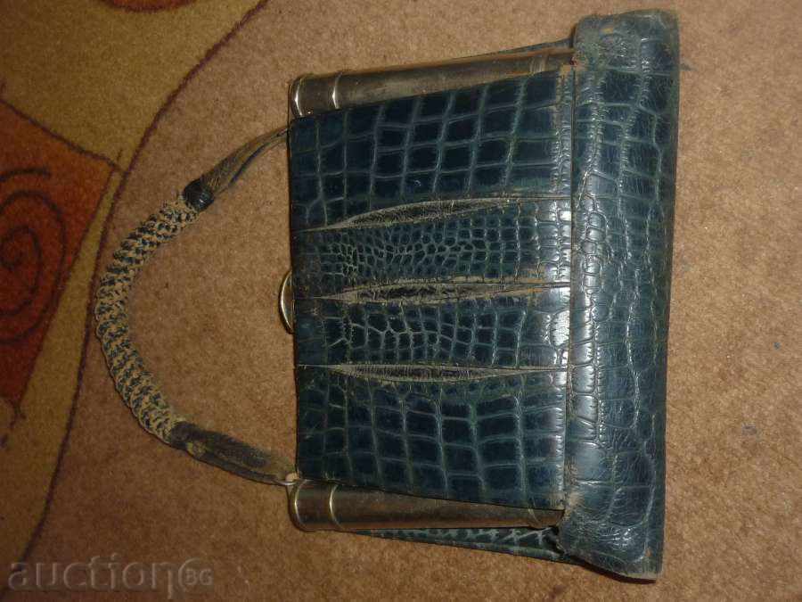 Ancient leather bag Ancient leather bag