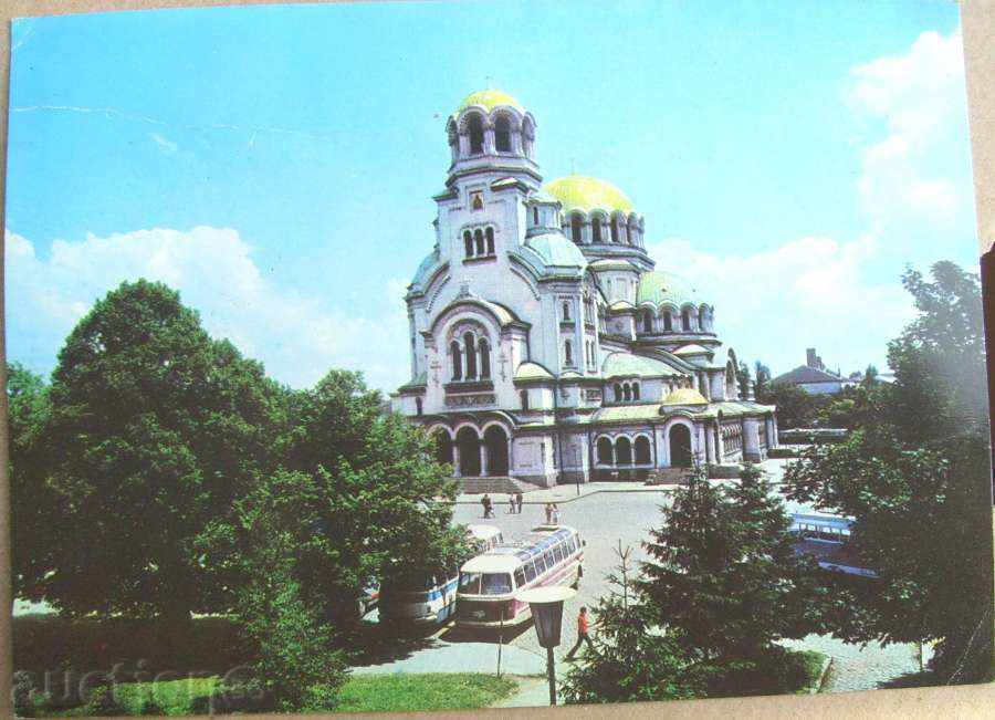 Καρτ ποστάλ - Αλ. Nevsky / Σόφια - 1974 - νέα