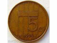 Холандия 5 цента 1993