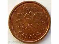 Канада 1 цент 1984